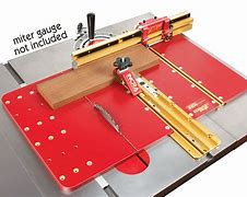 Image result for Table Saw Miter Slot Dimensions
