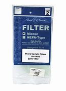 Image result for Sharp Vacuum Filter Replacement
