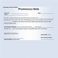 Image result for Promissory Note Sample Letter for School