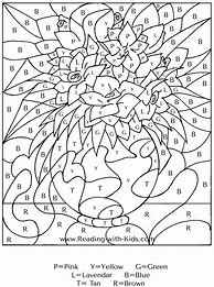 Image result for Printable Color by Number Coloring Pages for Adults