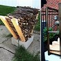 Image result for DIY Pallet Firewood Rack