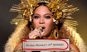 Image result for Beyoncé Birthday Meme