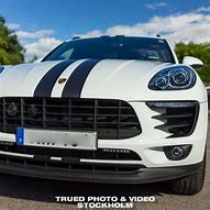 Image result for Black Porsche Macan Pin Stripes