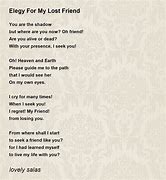 Image result for Elegy Poem About a Lost Phone
