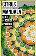 Image result for Free Citrus Towel Crochet Pattern