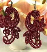 Image result for Lace Earrings for Women