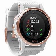 Image result for Garmin Fenix 5S Quick Fit White and Rose Gold Band