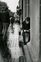 Image result for Balck and White Photo of People Looking Forward