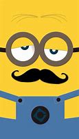 Image result for Minion with Mustache Cartoon