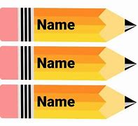 Image result for Free Printable Pencil Labels