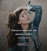 Image result for Silence Woman Meme