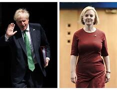 Image result for Liz Truss Boris Johnson