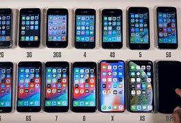 Image result for All iPhones in Order 5-X