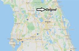 Image result for Deland FL County Map