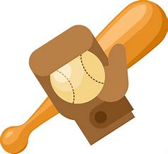Image result for Animated Baseball Bat and Glove