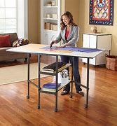 Image result for Adjustable Height Craft Table