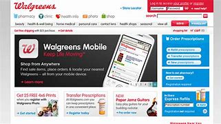 Image result for Walgreens' Website