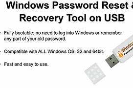 Image result for Windows 10 Password Reset Tool USB