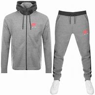 Image result for Nike Air Black and Grey Tracksuit