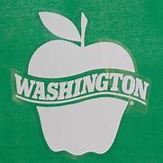Image result for Washington Apple Sticker