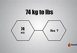 Image result for 74 Kg to Lbs