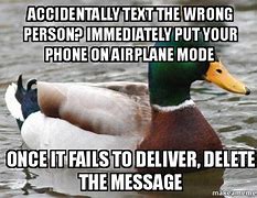 Image result for Wrong Person Message Meme