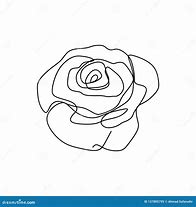 Image result for Rose Continuous Line Drawing