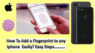 Image result for How to Add Fingerprint to iPhone SE