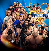 Image result for WrestleMania Match Card