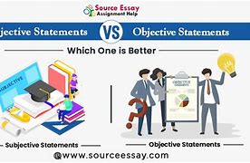 Image result for Subjective Statement