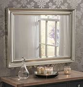 Image result for Silver Wall Mirrors Decorative