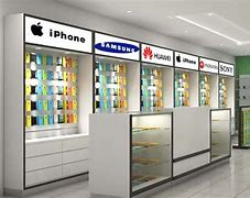 Image result for Phone Shop Display Showcase
