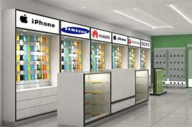 Image result for Mobile Shop Wall Design