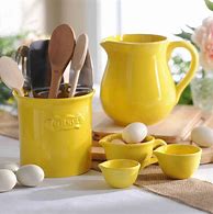 Image result for Yellow Kitchen Accessories