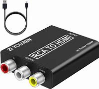 Image result for Adapter RCA to HDMI TV