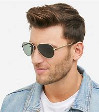 Image result for Gold Frame Sunglasses for Men