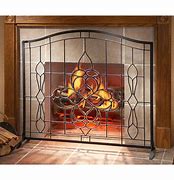 Image result for Glass Fire Screen