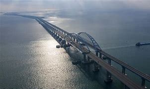 Image result for Kerch Strait Bridge Silhouette