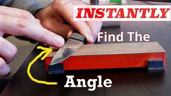 Image result for Knife Sharpening Angle Guide