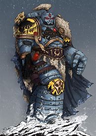 Image result for Warhammer 40K Fan Art Space Wolf