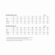 Image result for Tahari Dress Size Chart