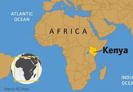 Image result for Kenya World Map
