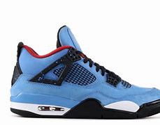 Image result for Air Jordan 4 Retro Black Blue