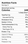 Image result for Pepsi Can Nutrition Label