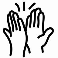 Image result for High Five Vector Art