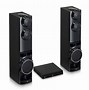 Image result for LG Home Audio Red Speakers