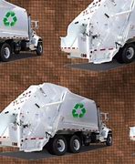 Image result for Brown Garbage Truck