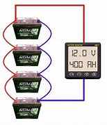 Image result for 12 Volt Solar Battery Bank Wiring