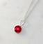 Image result for Lucky Feather Birthstone Necklace