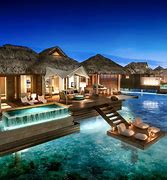 Image result for Seychelles Overwater Bungalow